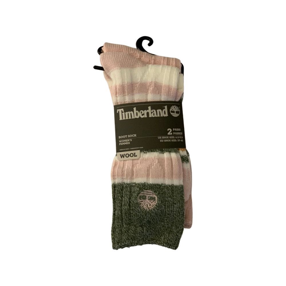 Timberland Women’s Set of Two Pairs Wool Boot Socks